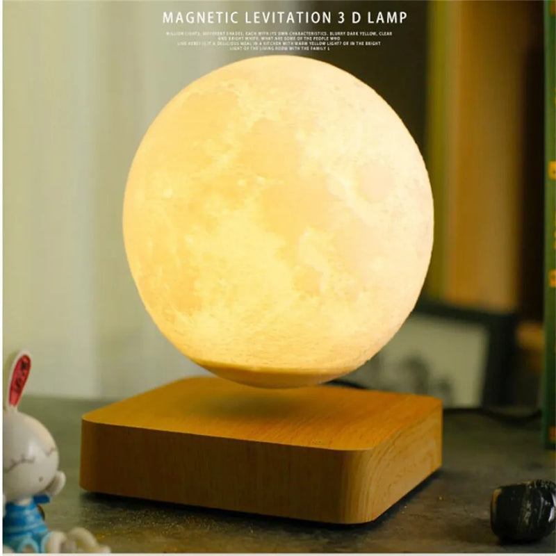 Lámpara de Luna de Levitación Magnética 3D