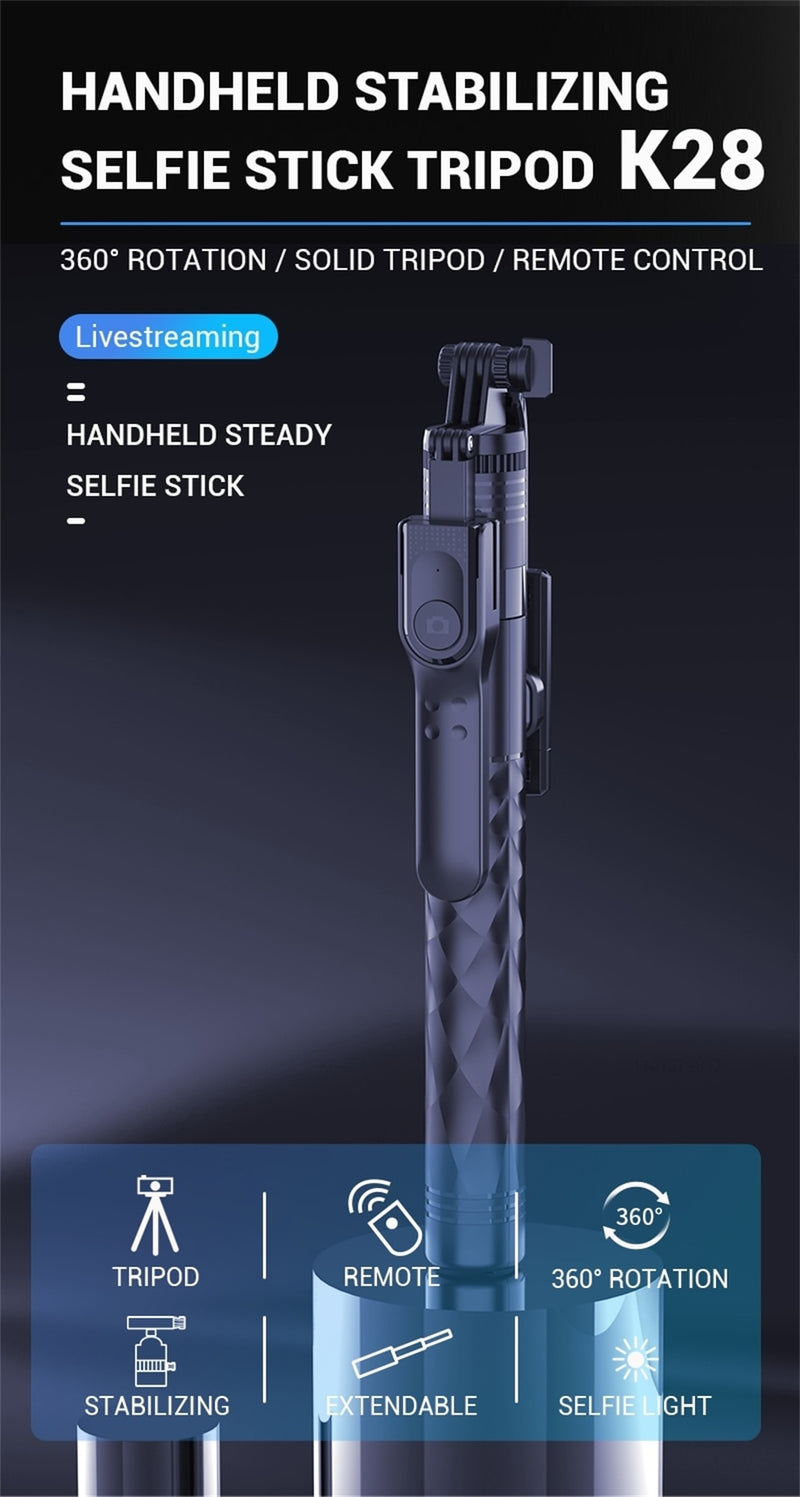 Palo de Selfie Inalámbrico Trípode de 170cm