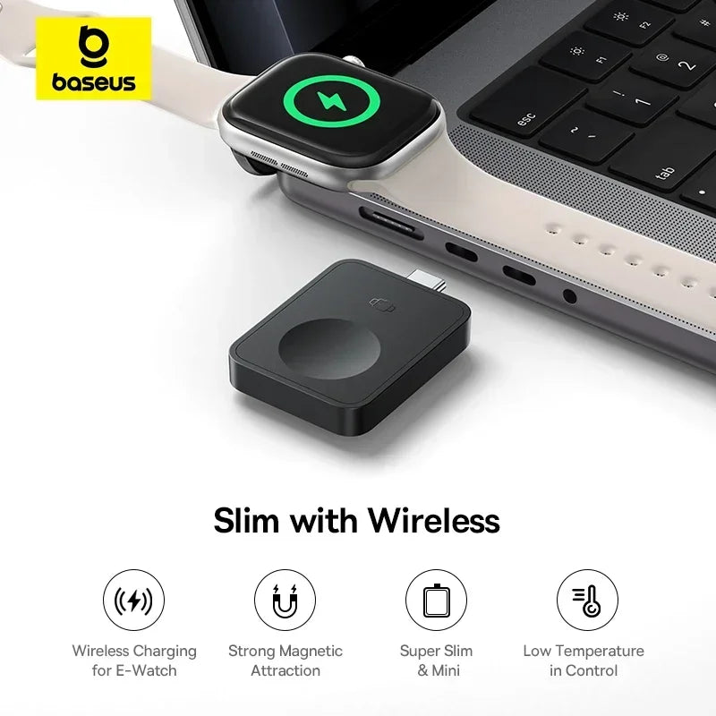 Cargador Inalámbrico Magnético Baseus MagPro para Apple Watch