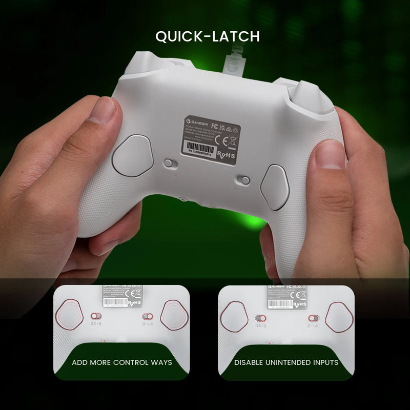 Controlador Xbox con Cable GameSir G7 SE con Joysticks de Efecto Hall