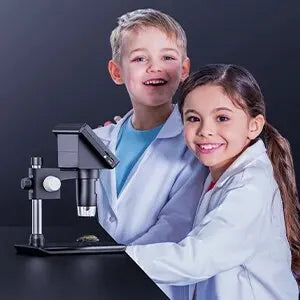 Microscopio Digital con Pantalla de 4,3" 1080P 50-1000x