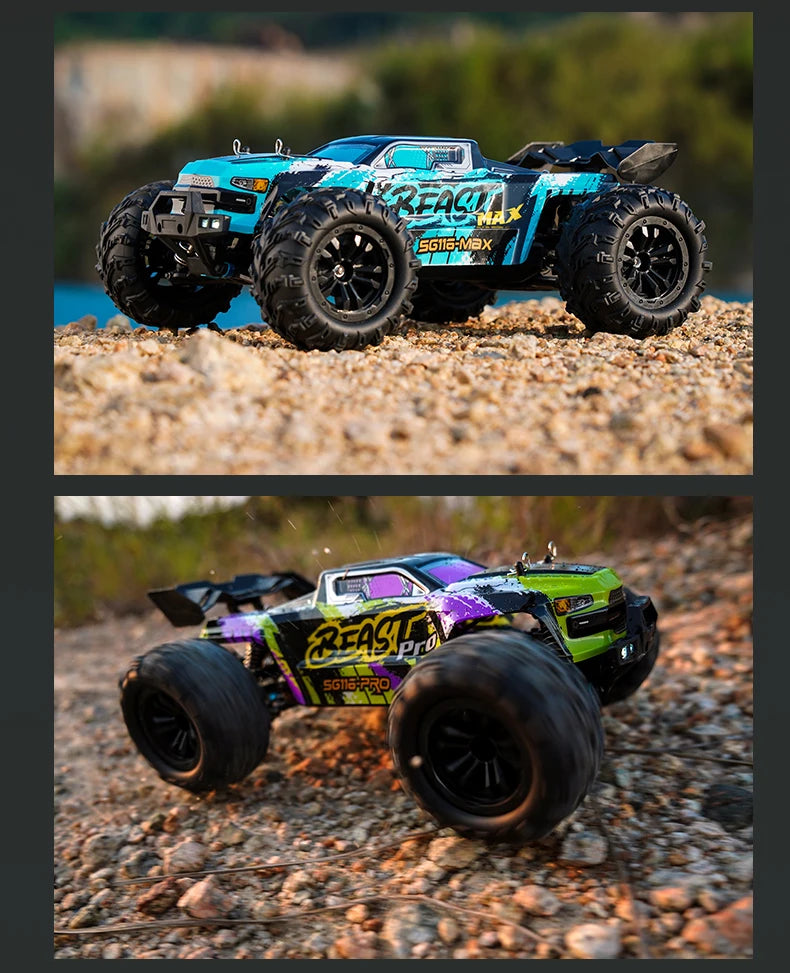 Coche Todoterreno 4x4 RC de Alta Velocidad 2.4G