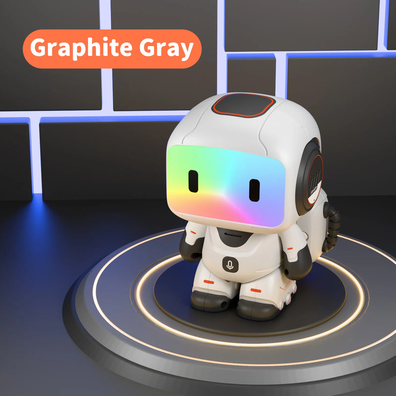 Robot Bailarín con Control Remoto, Luces LED, Sonido y Función de Grabación