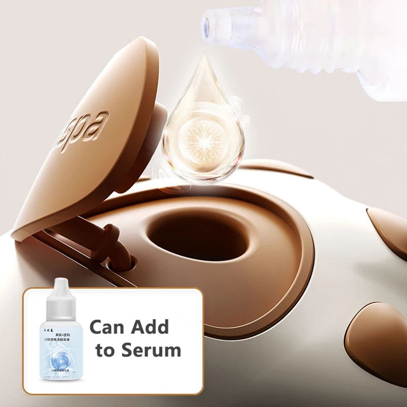 Cepillo a Vapor 3 en 1 para Mascotas, Eléctrico con Spray, Masaje y Eliminación de Pelo