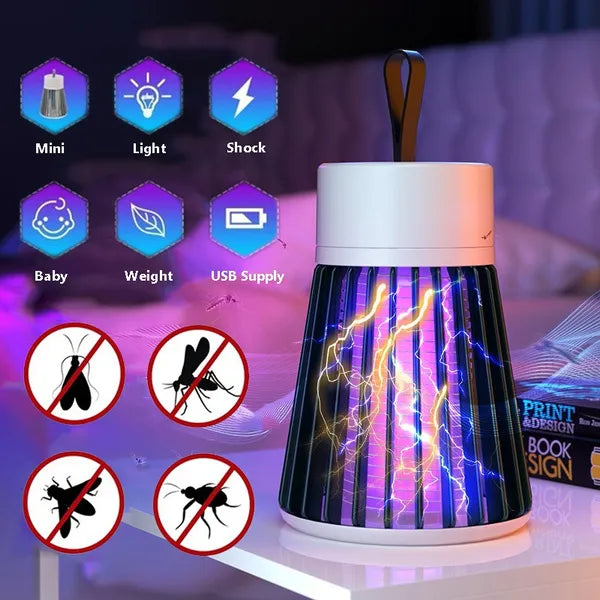 Lámpara Anti Mosquitos Portátil USB Recargable UV