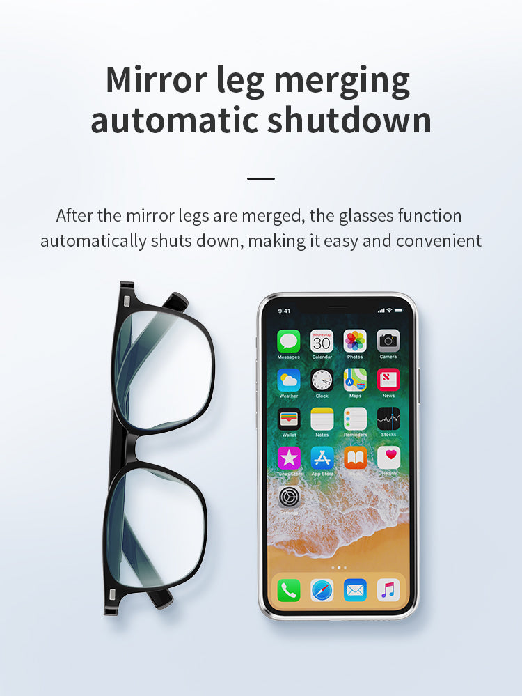 Gafas inteligentes Smartglasses V2 Valdus con IA color Negro