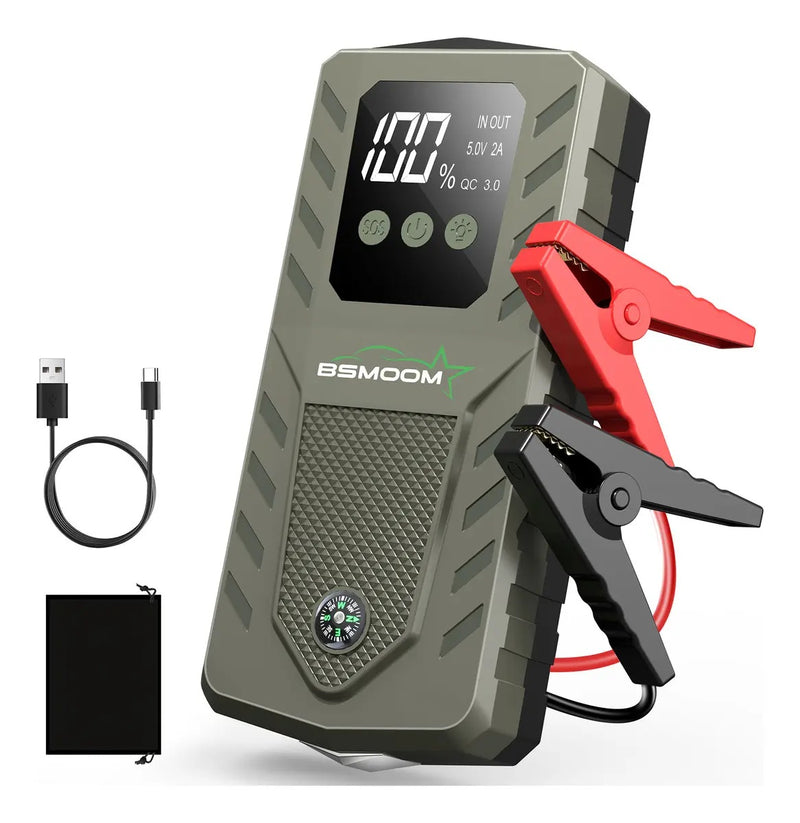 Arrancador de Batería 12V 6000A para Coche Camión SUV Moto