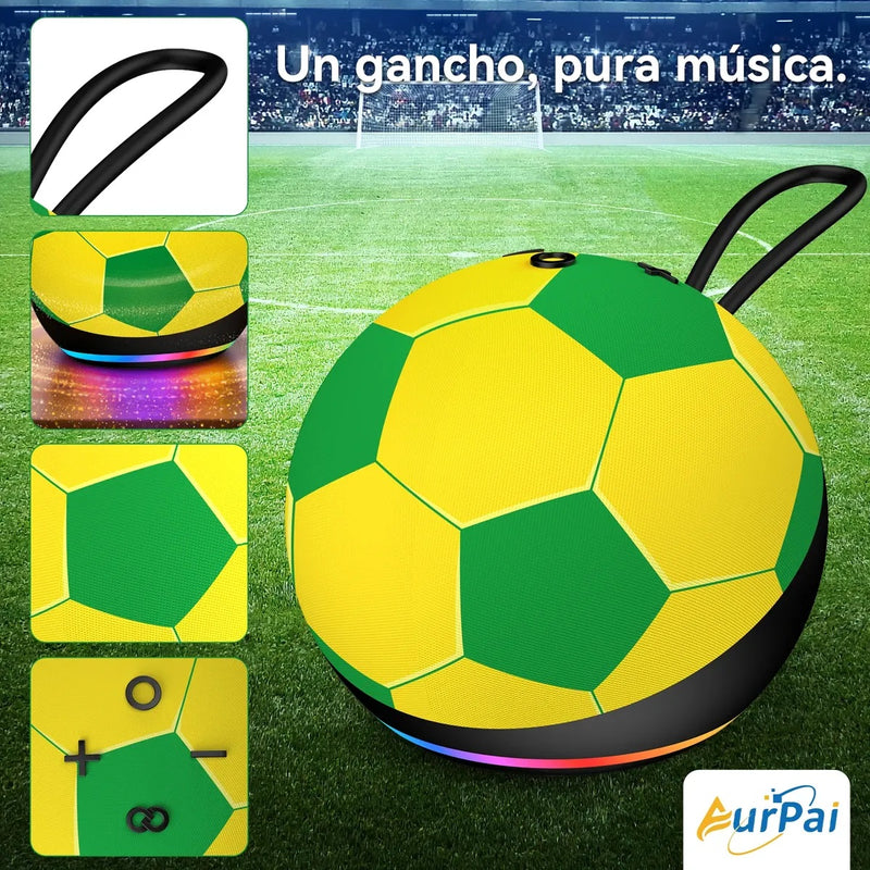 Mini Bocina Bluetooth Portátil en Forma de Balón