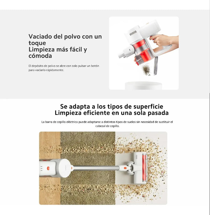 Aspiradora Inalámbrica Vertical Xiaomi Vacuum G20 Lite 18000Pa