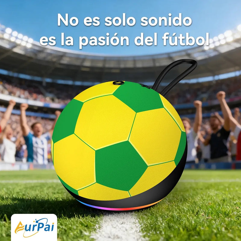 Mini Bocina Bluetooth Portátil en Forma de Balón