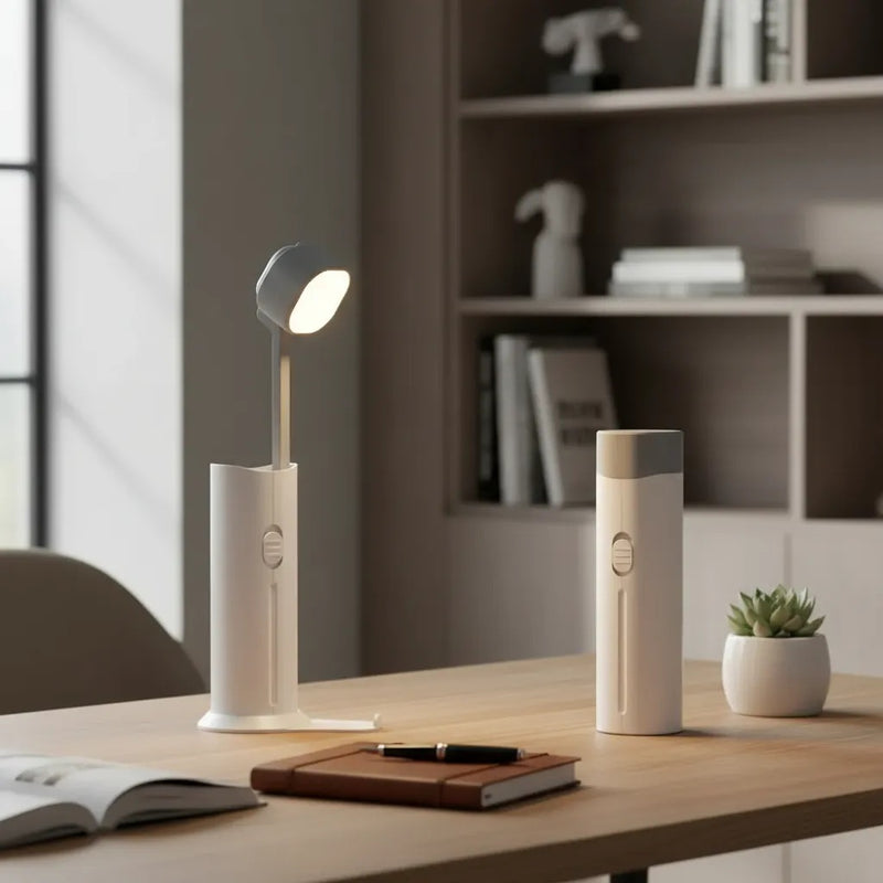 Lampara Escritorio Linterna USB LED Recargable 4en1