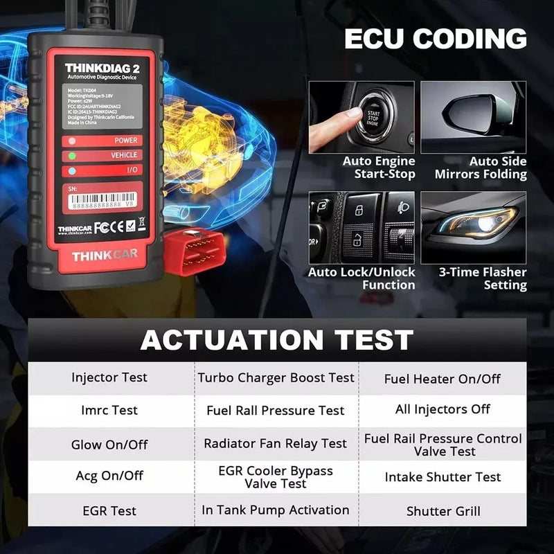 Escaner Automotriz Obd2 Bluetooth Thinkdiag2