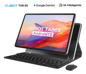 Cubot Tablet Tab 65 Ram 12gb Rom 128gb 10.1" Android 15 con IA Gemini Wif 5G
