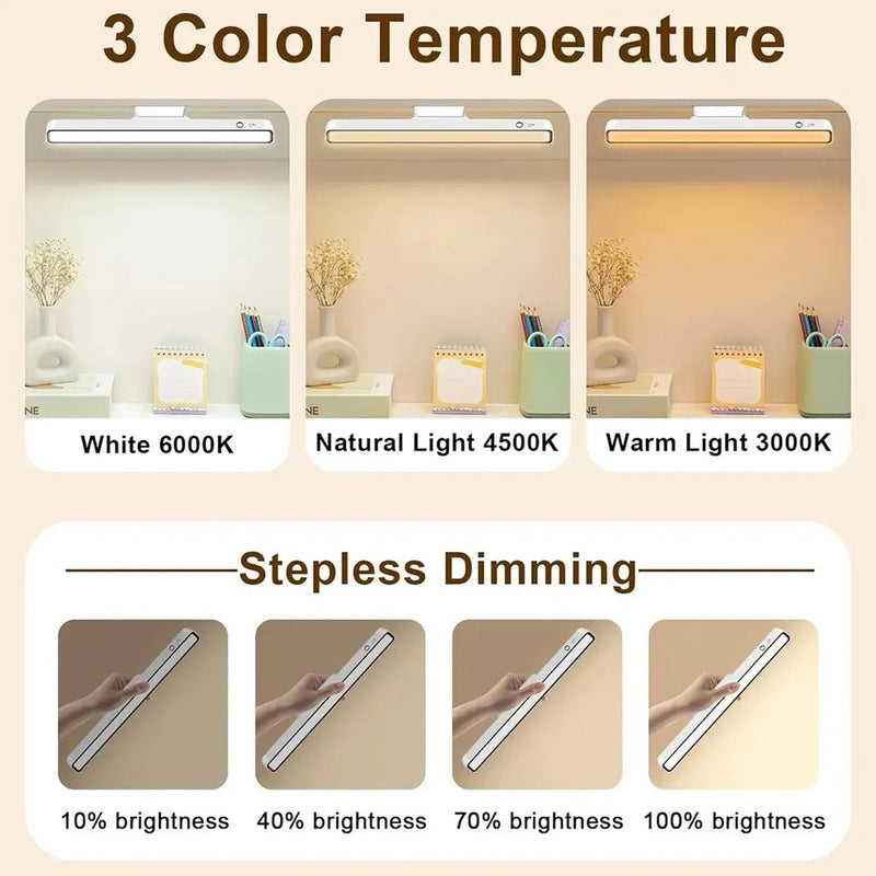 Lámpara de Pared Magnética Inalámbrica con Sensor 33cm 10w