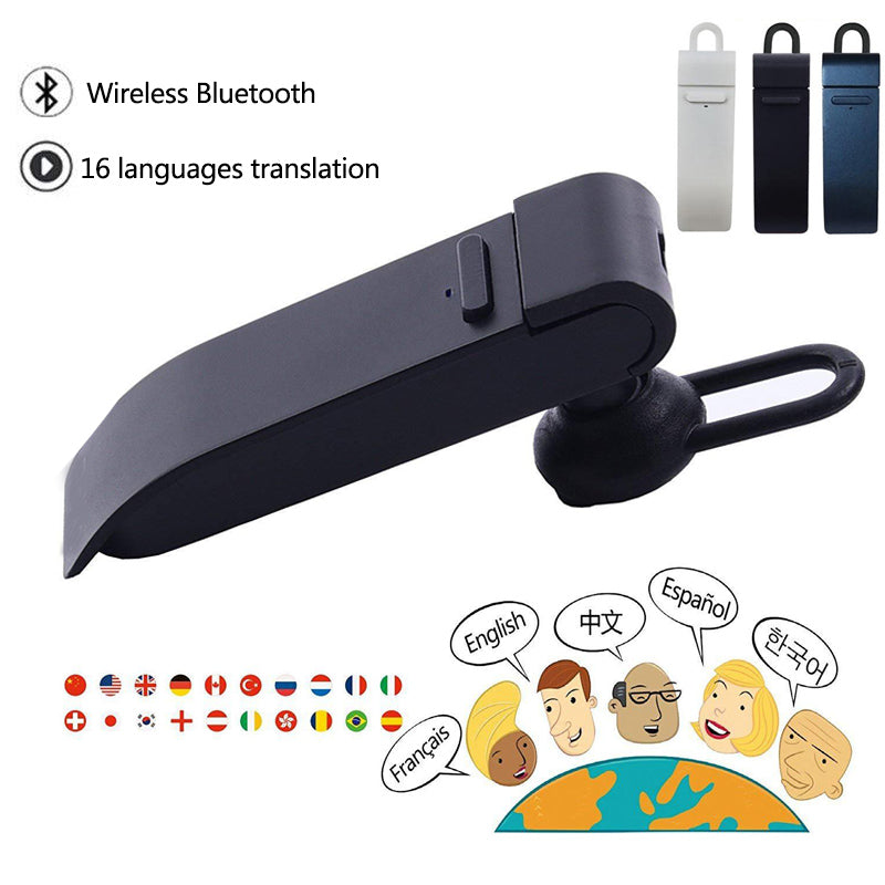 Auriculares Inalámbricos Bluetooth con Traductor 25 Idiomas Peiko