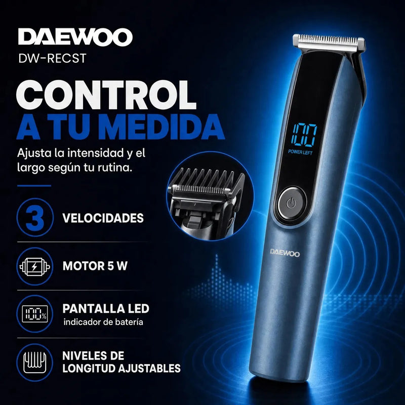Maquina Rasuradora Afeitadora Daewoo DW-RECST Recargable USB
