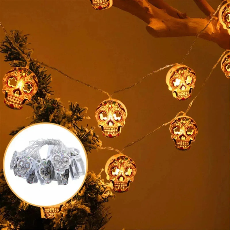 Guirnalda Decorativa de Día de Muertos 4.1m 30 LED