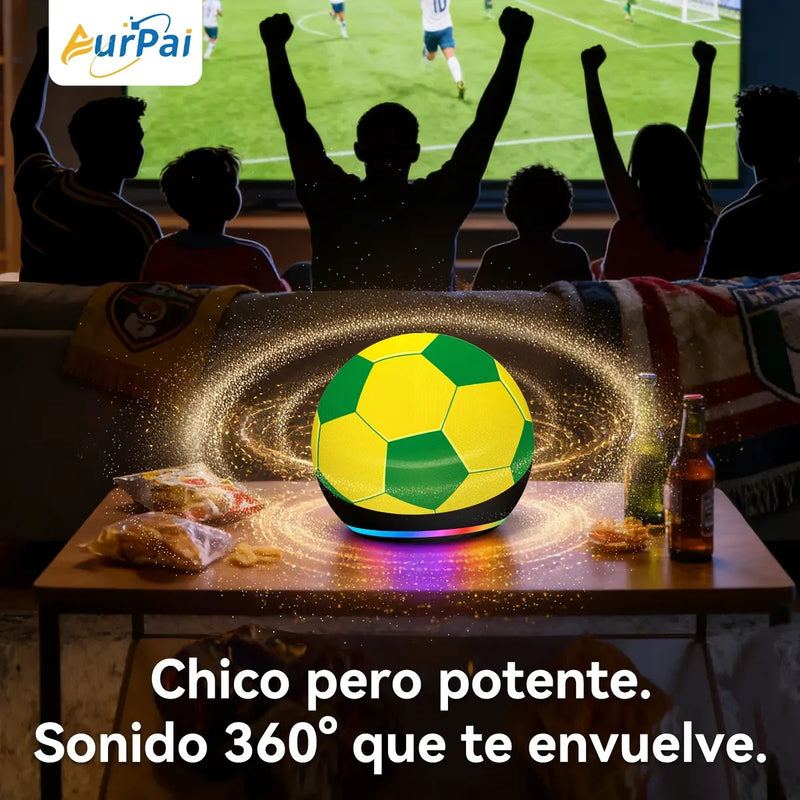 Mini Bocina Bluetooth Portátil en Forma de Balón