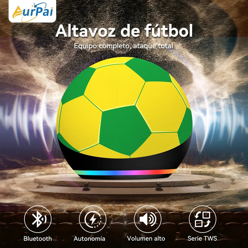 Mini Bocina Bluetooth Portátil en Forma de Balón