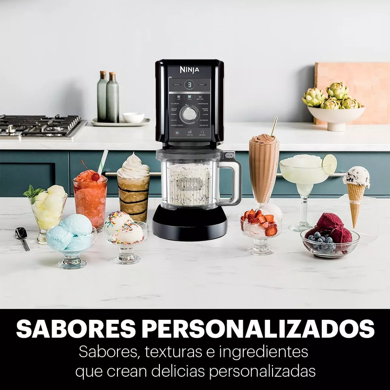 Ninja CN501CO Ice Cream Maker, 709ml, Black, 127V