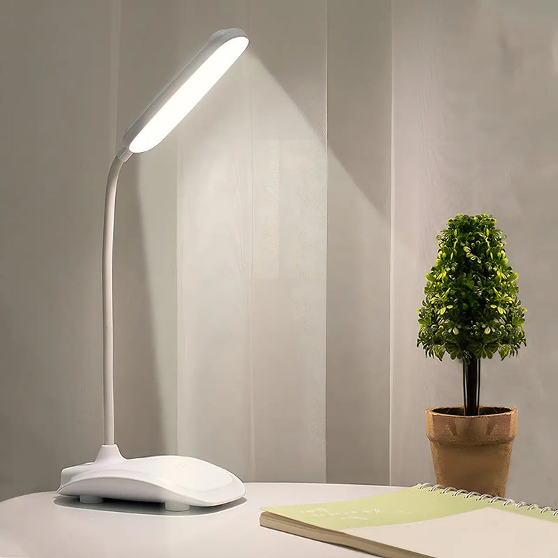 Lámpara LED Escritorio Ajustable Recargable USB para Lectura