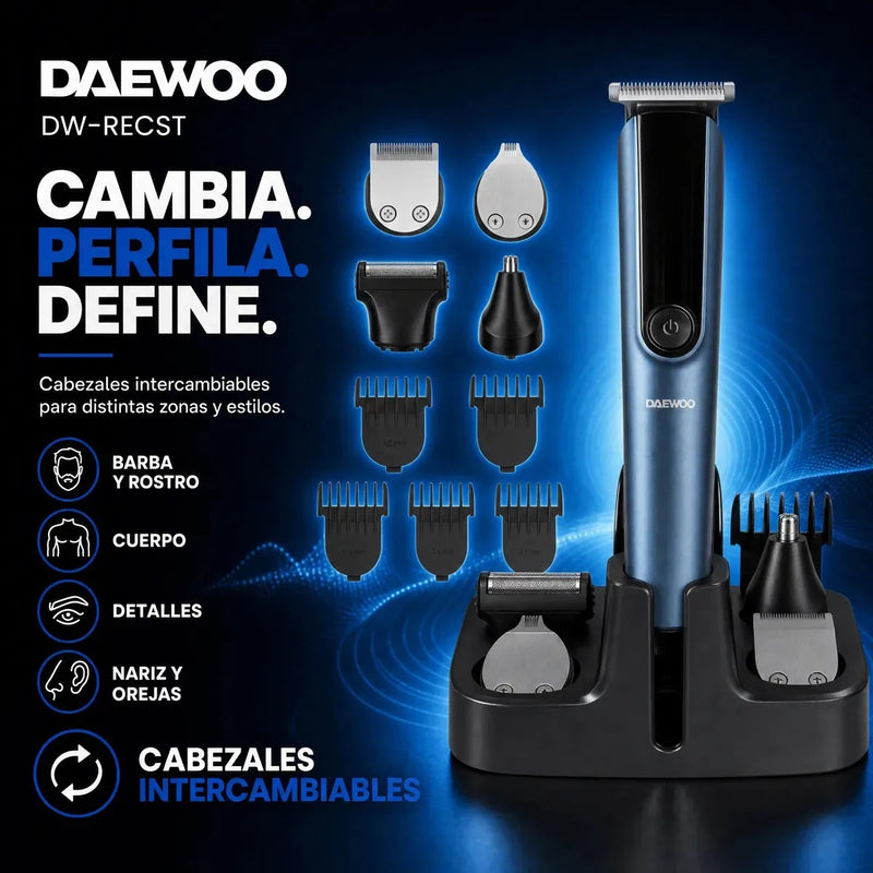 Maquina Rasuradora Afeitadora Daewoo DW-RECST Recargable USB