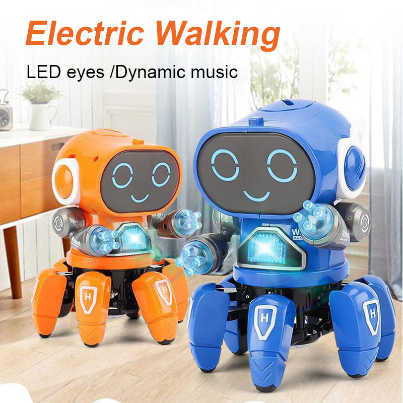 Juguete Robot Bailarín con Luces y Sonido para Niños