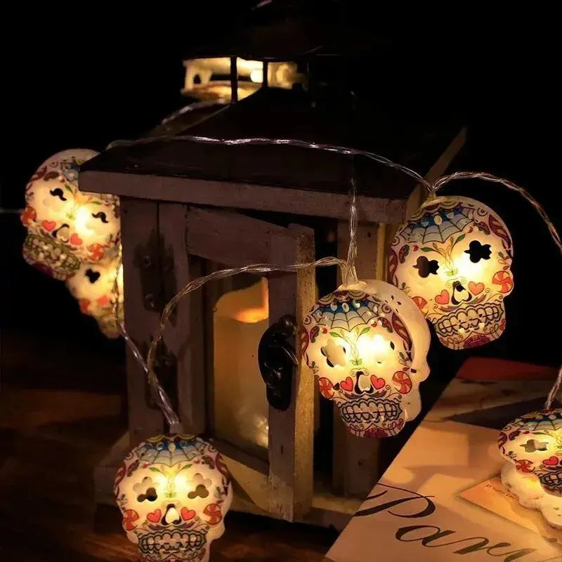 Guirnalda Decorativa de Día de Muertos 4.1m 30 LED