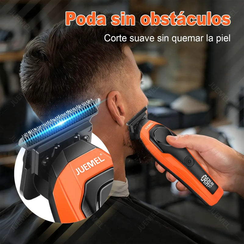 Kit Máquina Cortadora de Cabello Profesional