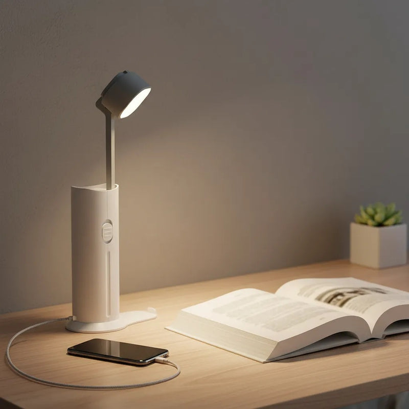 Lampara Escritorio Linterna USB LED Recargable 4en1