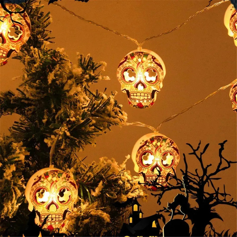 Guirnalda Decorativa de Día de Muertos 4.1m 30 LED