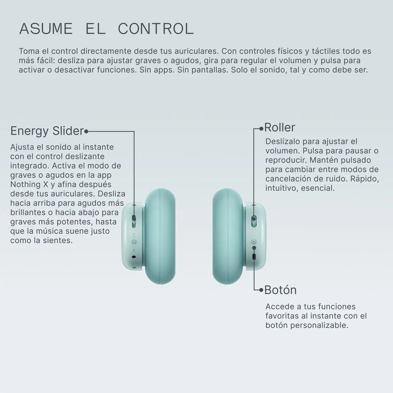 Auriculares Cmf Headphone Pro Nothing Diadema AN C40db Hi-Res LDAC