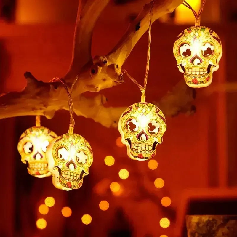 Guirnalda Decorativa de Día de Muertos 4.1m 30 LED