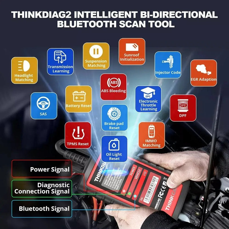 Escaner Automotriz Obd2 Bluetooth Thinkdiag2