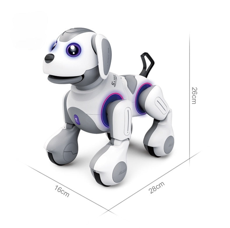 Perro Robot Eléctrico Inteligente Programable para Niños