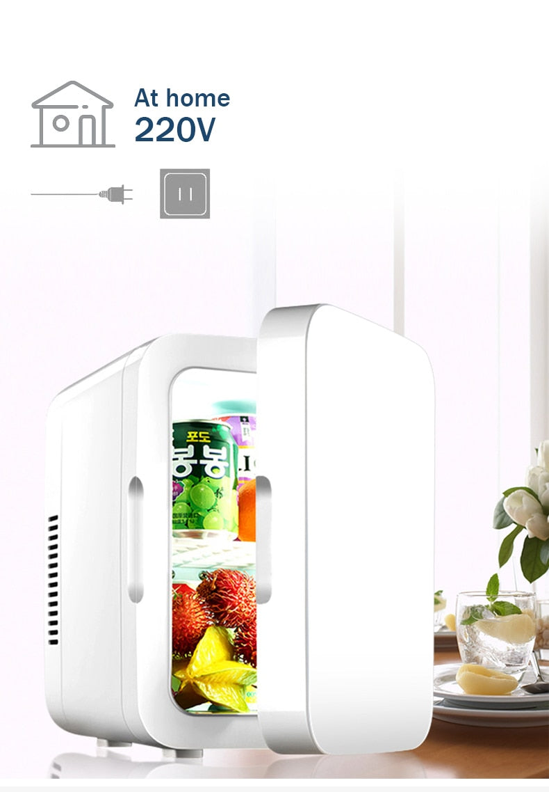 Mini Refrigerador Compacto Portátil de 220V