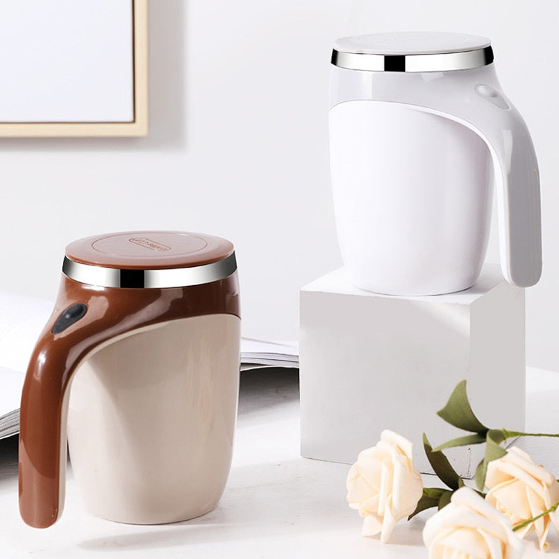 Taza Magnética Automática con Mezclador Inteligente