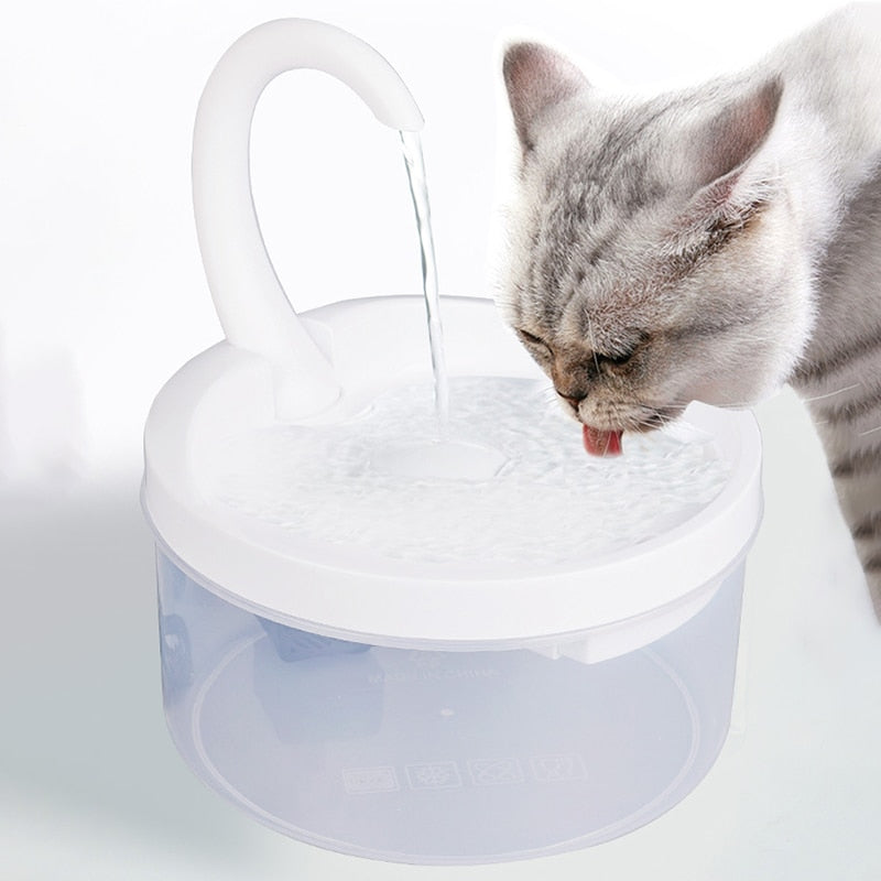 Fuente de Agua Inteligente con Grifo para Mascotas