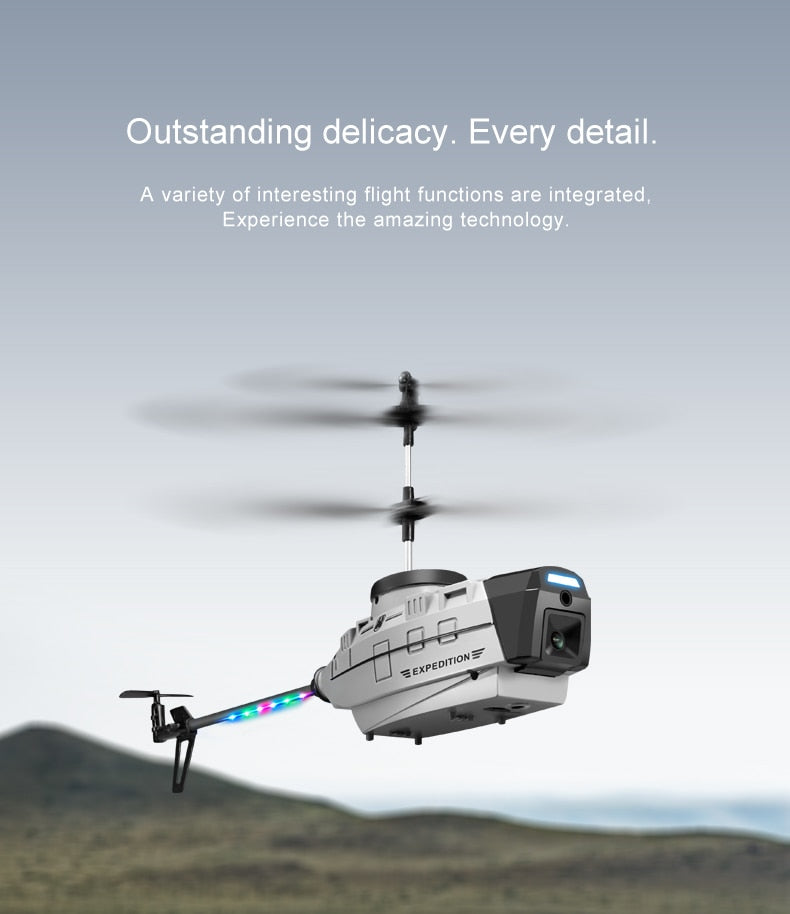 Helicóptero Teledirigido Mini Dron KY202 con Cámara 4K