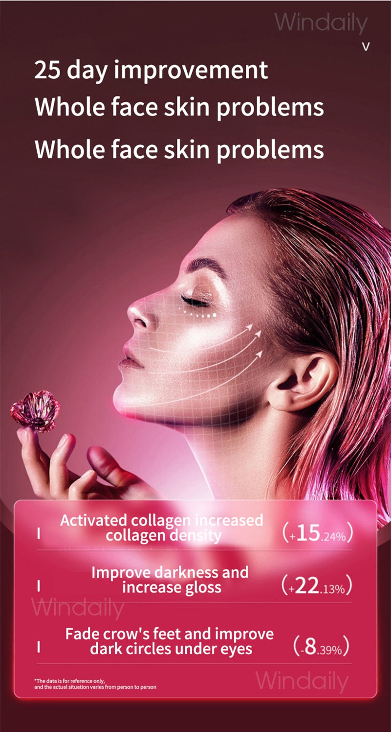 Lifting Facial LED Masajeador de Vibración Adelgazante Facial