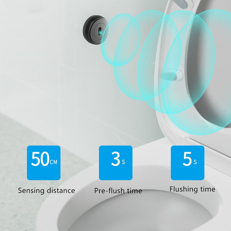 Sensor Inalámbrico de Limpieza Automática para Inodoro