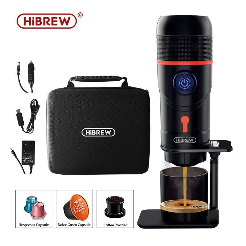 Máquina de Café Portátil para Coche y Hogar HiBREW