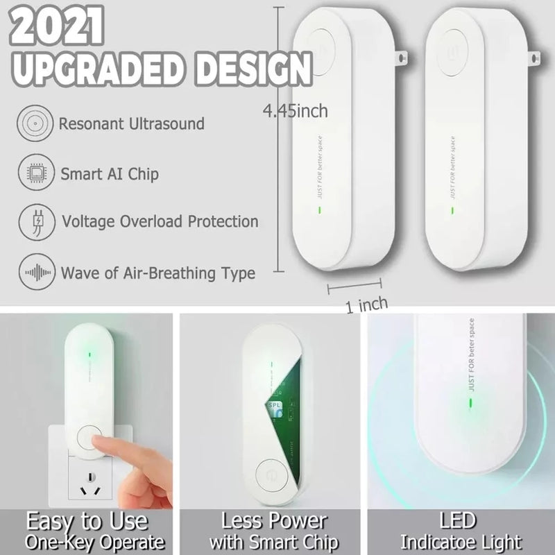 Repelente Electrónico de Insectos y Mosquitos Ultrasónico Xiaomi