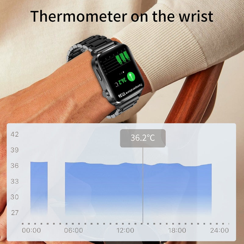 SmartWatch Resistente al Agua con 3 Monitores de Salud para Deporte