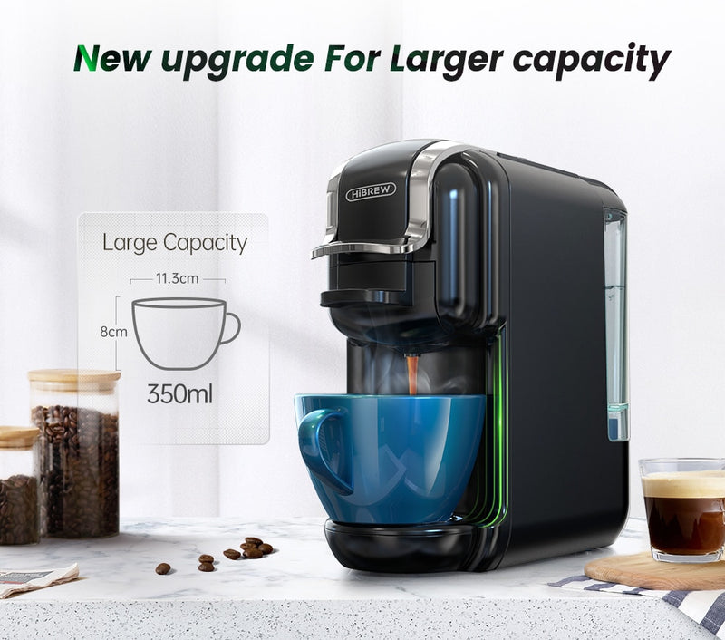 Cafetera de Cápsulas Múltiples HiBREW 5 en 1