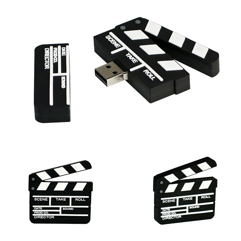 Memoria USB 32 Gb - Pizarra De Película, Cine, Movies