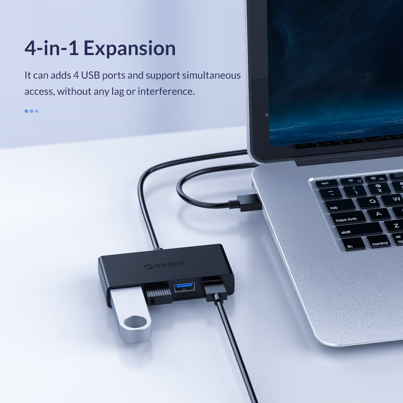Dispositivo de Puertos USB Orico 3.0 con 4 Entradas